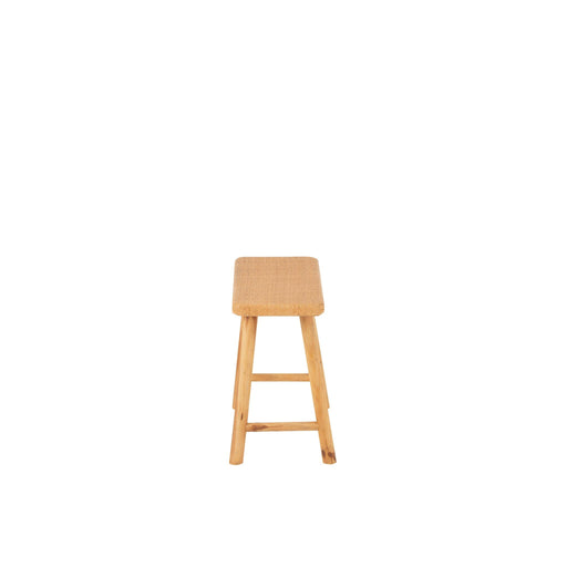 Krukje Naturel Mdf Rechthoekig 30 cm-Krukken-J-Line