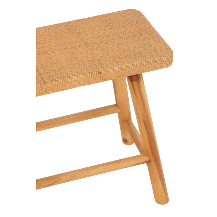 Krukje Naturel Mdf Rechthoekig 30 cm-Krukken-J-Line