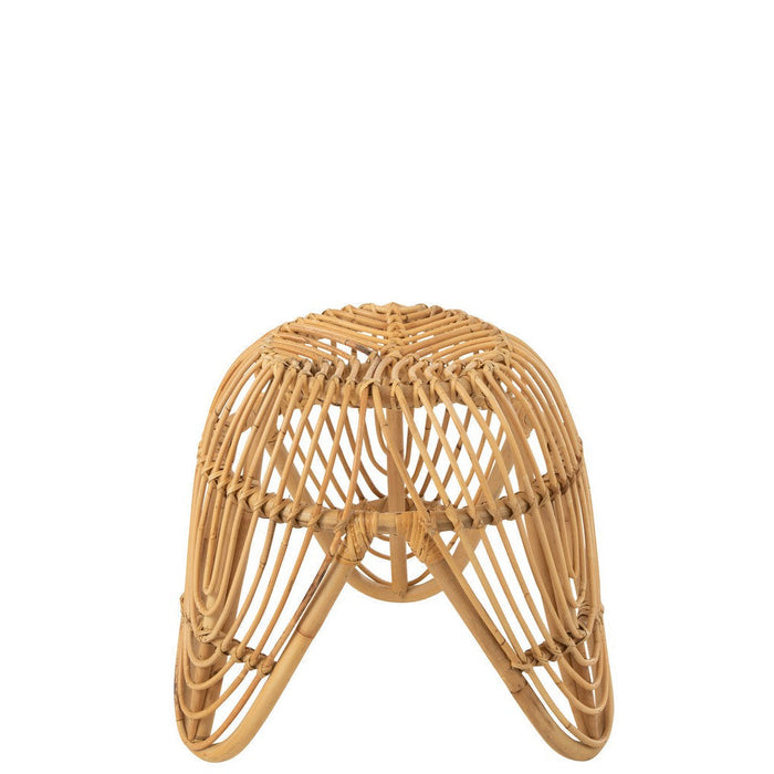 Krukje Naturel Rotan 44 cm 44x44x41 cm-Krukken-J-Line