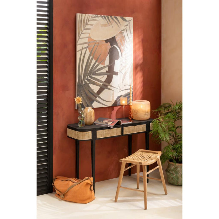 Krukje Naturel Rotan 56 cm 56.5x33.5x47.5 cm-Krukken-J-Line