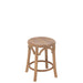 Krukje Naturel Teakhout 34 cm 34x34x50 cm-Krukken-J-Line