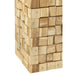 Krukje Naturel Teakhout S 30 cm-Krukken-J-Line