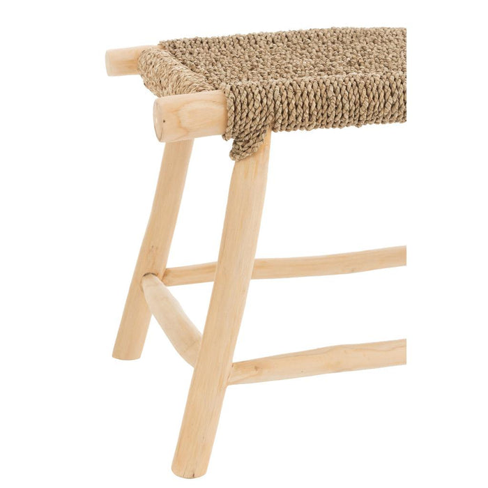 Krukje Naturel Zeegras L 42 cm-Krukjes-J-Line