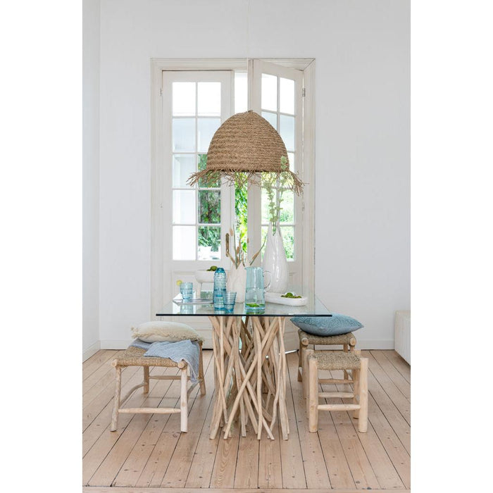 Krukje Naturel Zeegras S 38 cm 38x38x45 cm-Krukken-J-Line
