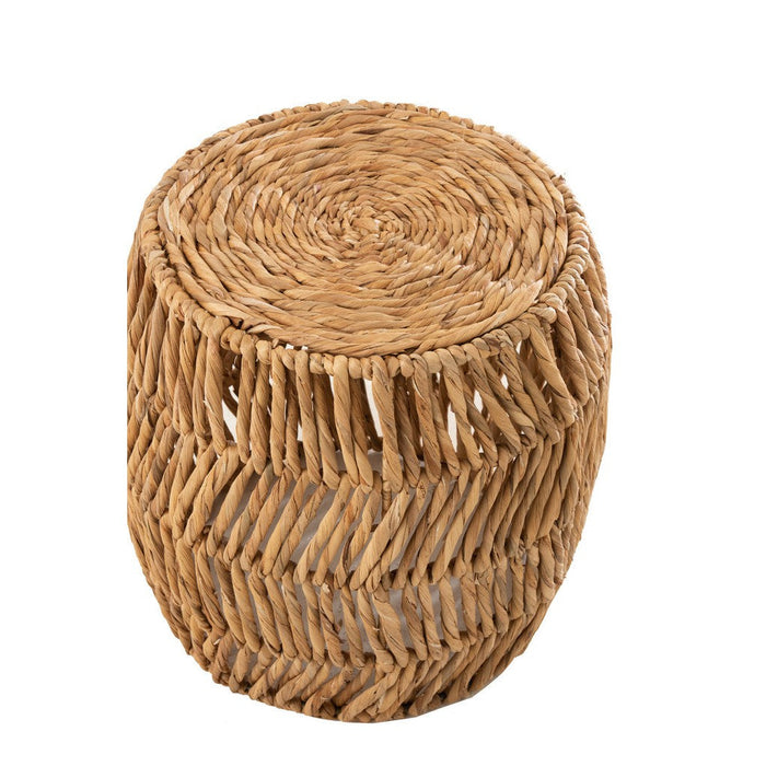 Krukje Naturel ijzer Rond 41 cm 40x40x41 cm-Krukken-J-Line