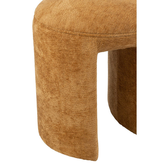 Krukje Oker Mdf Rond 42 cm-Krukjes-J-Line