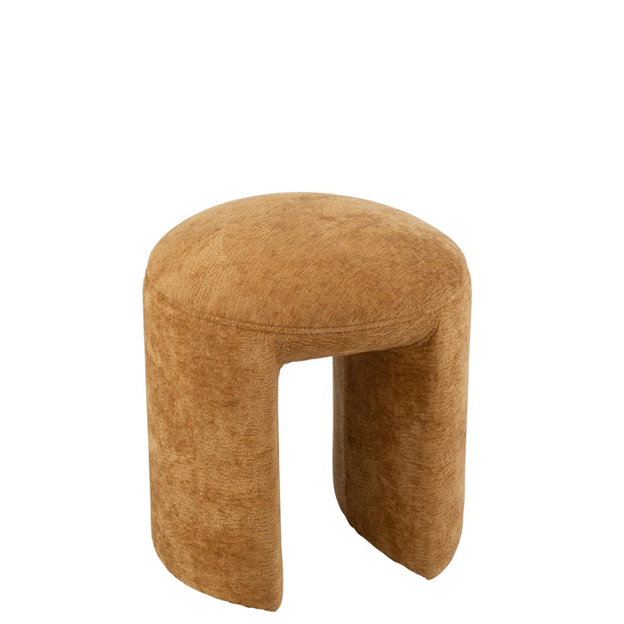 Krukje Oker Mdf Rond 42 cm-Krukken-J-Line