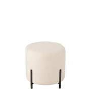 Krukje Sheep Stof/Foam Wit 42x42x41 cm-Krukken-J-Line