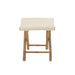 Krukje Stoel Pliable Bamboe+Textile Naturel/Wit-Krukken-J-Line