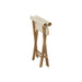Krukje Stoel Pliable Bamboe+Textile Naturel/Wit-Krukken-J-Line