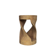 Krukje Suar Stool Suar hout Naturel hout 29 cm 29x29x45 cm-Krukken-Livingfurn