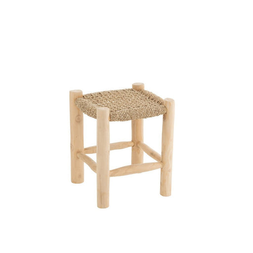 Krukje Timo gras/teak hout naturel small-Krukken-J-Line