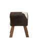 Krukje Wit Fur 29 cm Stool Cow-Krukken-J-Line