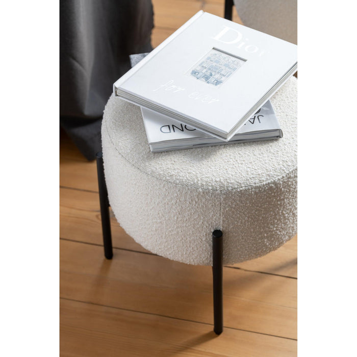 Krukje Wit Polyester 44 cm-Krukken-J-Line