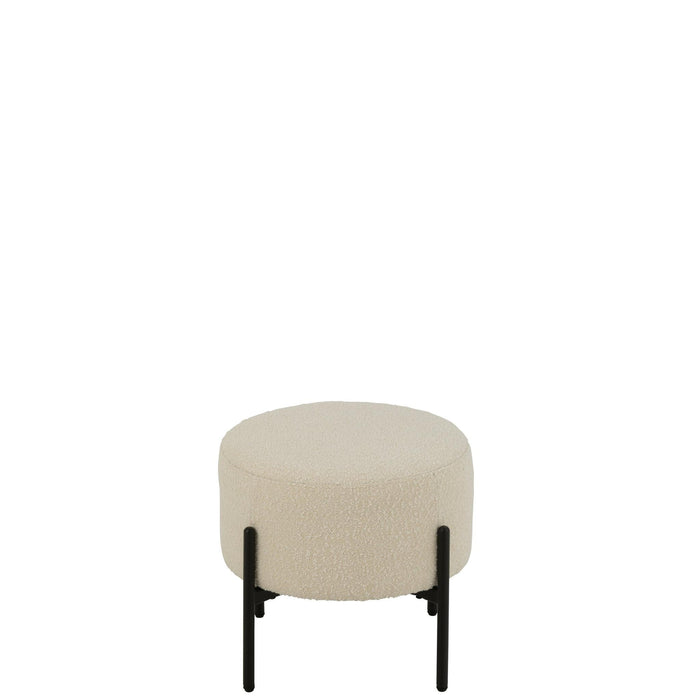 Krukje Wit Polyester 44 cm-Krukken-J-Line