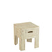 Krukje Wit Recycled grenen 35 cm 35x35x40 cm-Krukken-J-Line