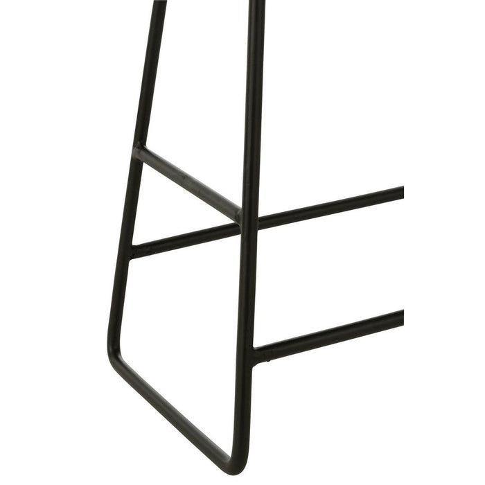 Krukje Zwart Ijzer Rechthoekig 30 cm-Krukken-J-Line