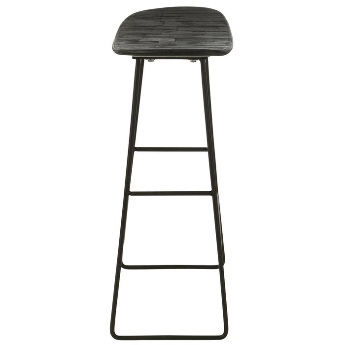 Krukje Zwart Mdf Rechthoekig 30 cm-Krukjes-J-Line