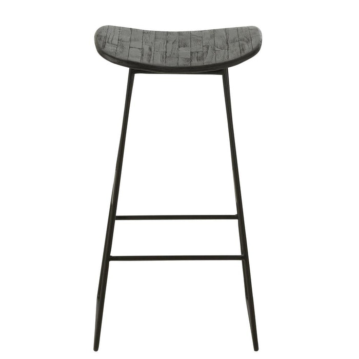 Krukje Zwart Mdf Rechthoekig 30 cm-Krukken-J-Line