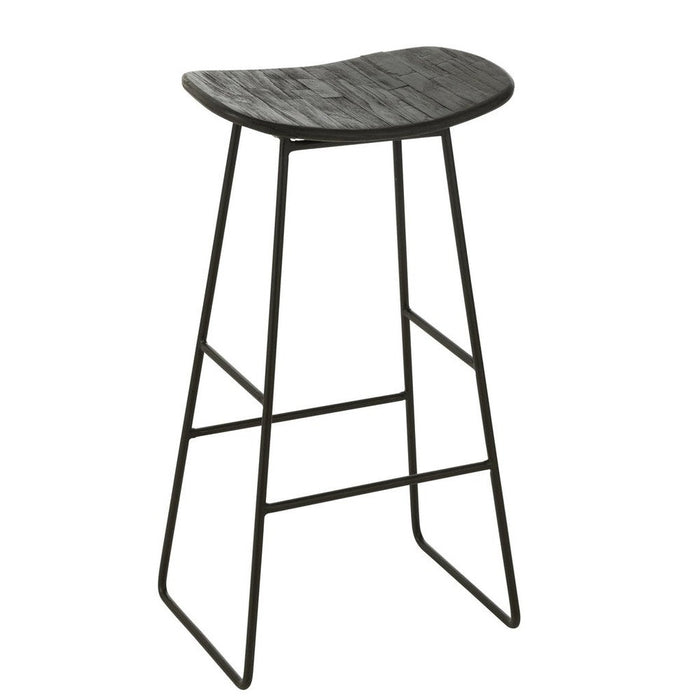 Krukje Zwart Mdf Rechthoekig 30 cm-Krukken-J-Line