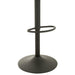 Krukje Zwart Metaal 40 cm-Krukken-J-Line