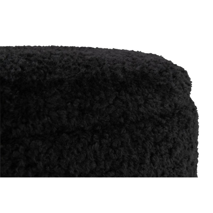 Krukje Zwart Polyester 40 cm-Krukjes-J-Line
