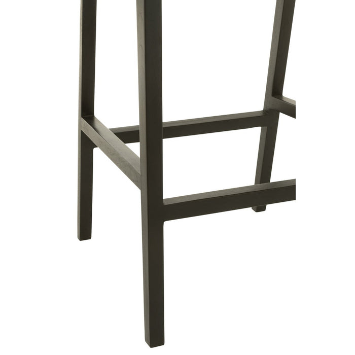 Krukje Zwart Teakhout 53 cm-Krukken-J-Line