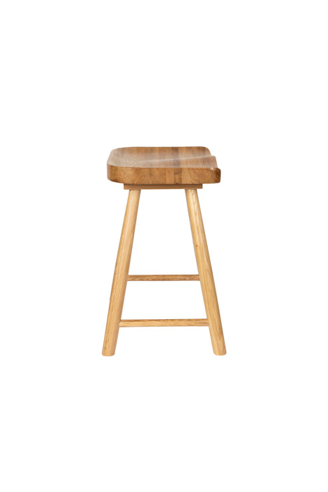 Krukken Vander Oak hout Naturel 33x43 cm-Krukken-Creating Home