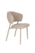 Eetkamerstoel Jasmine Chair Polyester, Metaal Beige, productafbeelding