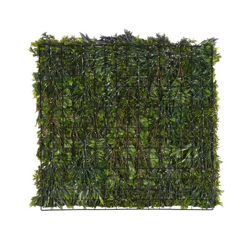 Kunstplant wandpaneel Kunststof Groen 80x10x80 cm-Wanddecoratie-LABEL51