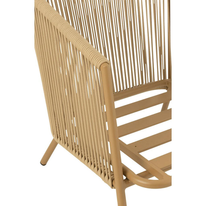 Kussen 3-zitsbank Beige Katoen 65x76 cm-Kussens-J-Line