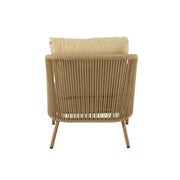 Kussen 3-zitsbank Beige Katoen 65x76 cm-Kussens-J-Line