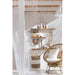 Kussen 3-zitsbank Beige Riet 92 cm 92x88x100 cm-Kussens-J-Line