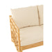 Kussen 3-zitsbank Naturel Polyester 73x127 cm-Kussens-J-Line