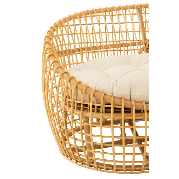 Kussen 3-zitsbank Naturel Rotan 84x137 cm-Kussens-J-Line