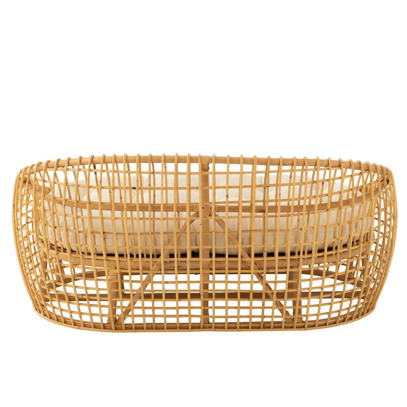 Kussen 3-zitsbank Naturel Rotan 84x137 cm-Kussens-J-Line