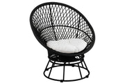 Kussen 3-zitsbank Zwart Ijzer 90 cm 90x92x100 cm-Kussens-J-Line
