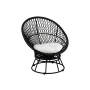 Kussen 3-zitsbank Zwart Ijzer 90 cm 90x92x100 cm-Kussens-J-Line