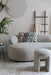 Kussen Ayur Polyester Bruin 40x40 cm-Kussens-Creating Home