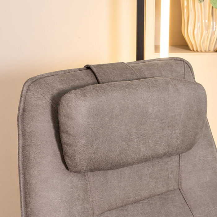 Kussen Hoofdkussen Micro suede Beige-Kussens-LABEL51