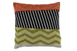 Kussen Nira Polyester Groen 40x40 cm-Kussens-Creating Home
