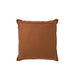 Kussen Sierkussen Bruin Leer 45 cm Leer,polyester 45x45x8 cm-Kussens-J-Line