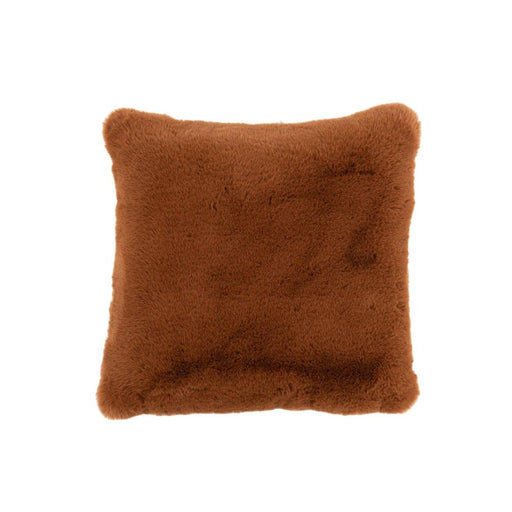 Kussen Sierkussen Bruin Polyester 45 cm Polyester 45x45x10 cm-Kussens-J-Line