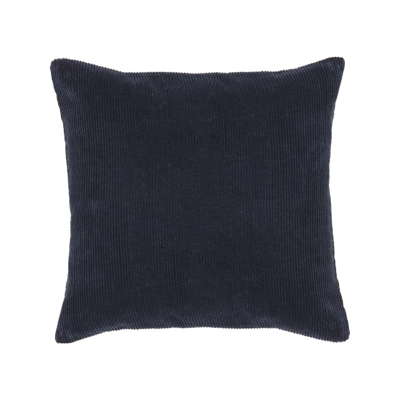 Kussen Sierkussen Rib Navy Katoen 45x45 cm-Kussens-LABEL51