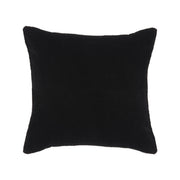 Kussen Sierkussen Rib Zwart Katoen 45x45 cm-Kussens-LABEL51