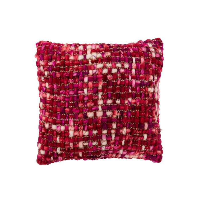 Kussen Sierkussen Roze Acrylic 50 cm 50x50x15 cm-Kussens-J-Line