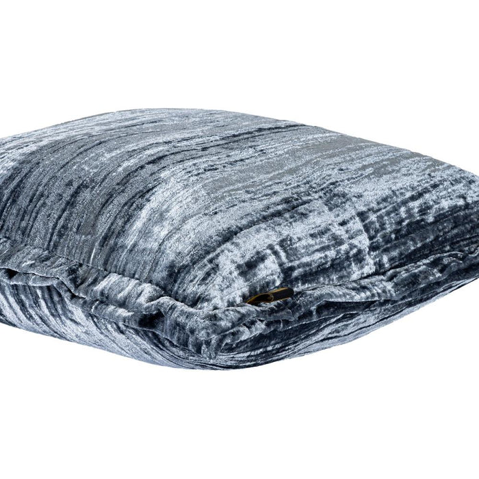 Kussen Sierkussen Senny Stof Blauw 3x45 cm-Kussens-PTMD