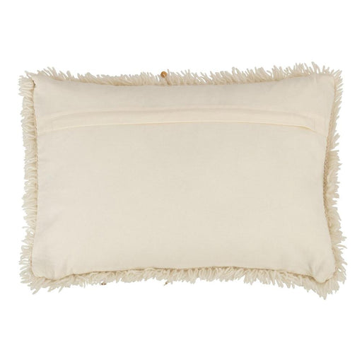 Kussen Sierkussen Wit Katoen Rechthoekig 60x40 cm-Kussens-J-Line
