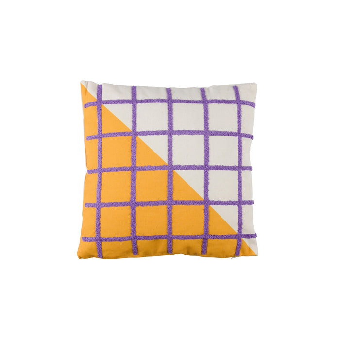 Kussen Sota Polyester Geel 40x40 cm-Kussens-Creating Home