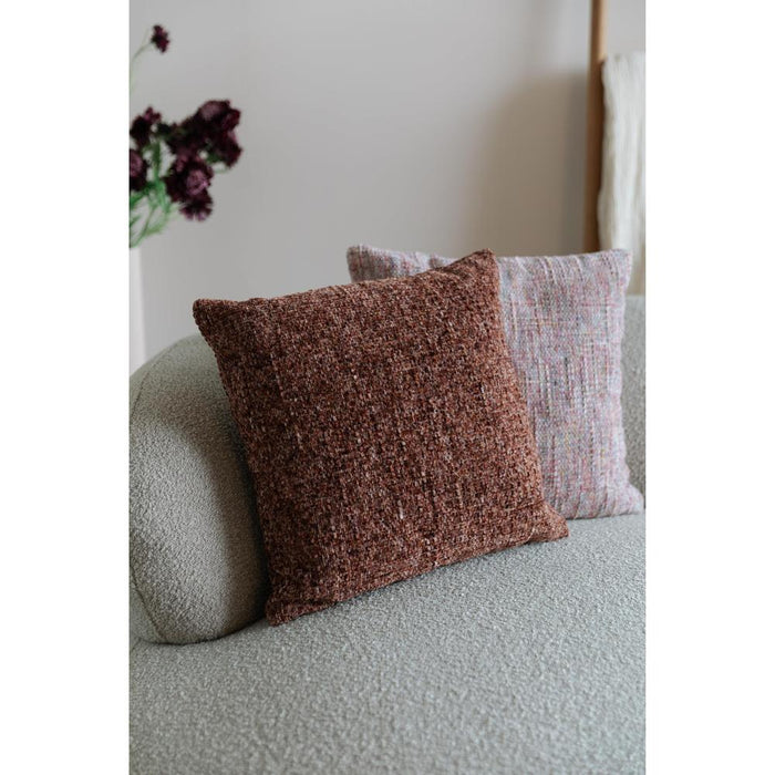 Kussen Sydney Polyester Terracotta 40x40 cm-Kussens-Creating Home